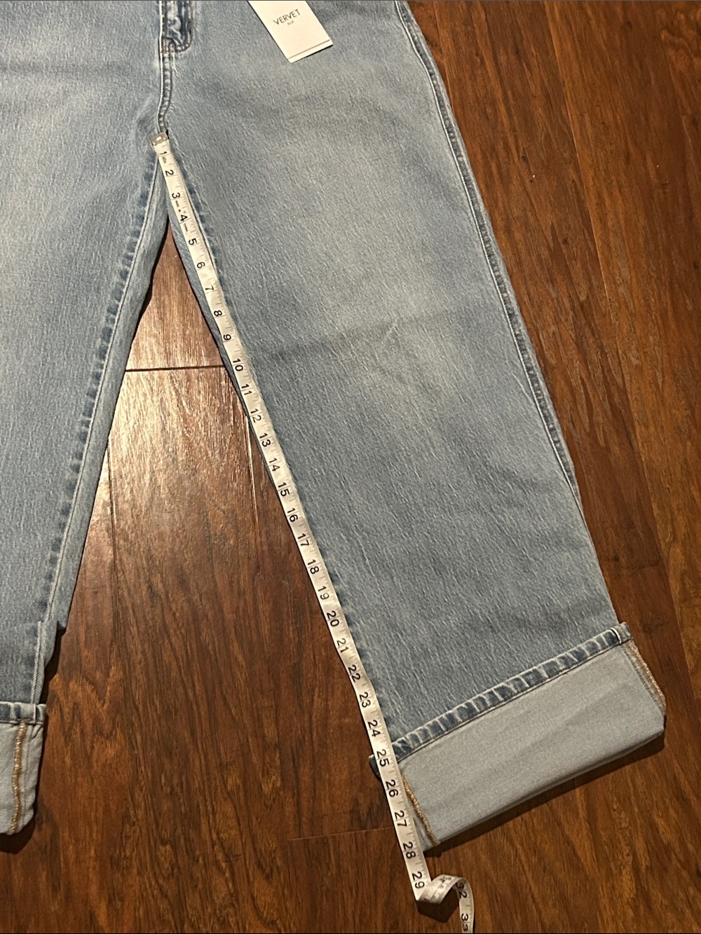 Light Wash Wide Leg Women’s Jeans super high rise sz 31 - Picture 4 of 7